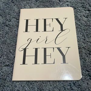 NWT “hey girl hey” notebook